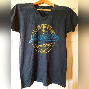 Houston Livestock Show and Rodeo Women's Logo TShirt XL NWT. HLSR M/L